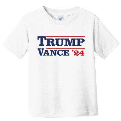 Trump Vance 24 Trump Vance 2024 Vote President 2024 Toddler T-Shirt