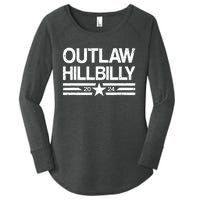 Trump Vance 2024 Outlaw Hillbilly Us Flag Vintage Women's Perfect Tri Tunic Long Sleeve Shirt