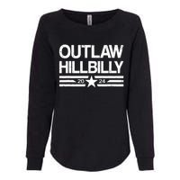 Trump Vance 2024 Outlaw Hillbilly Us Flag Vintage Womens California Wash Sweatshirt