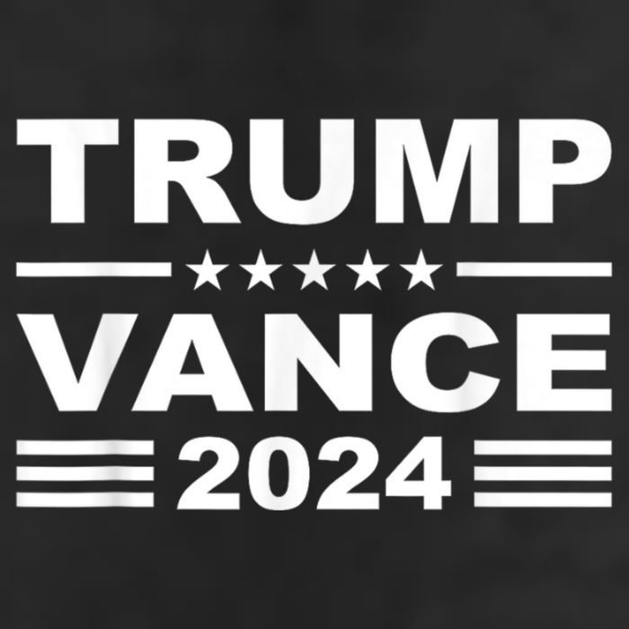 Trump Vance 2024 Retro Stripe Trump Jd Vance 7 Panel Mesh Trucker Snapback Hat