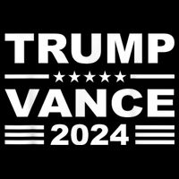 Trump Vance 2024 Retro Stripe Trump Jd Vance Wool Snapback Cap