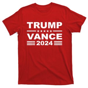 Trump Vance 2024 Retro Stripe Trump Jd Vance T-Shirt