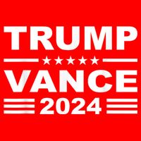 Trump Vance 2024 Retro Stripe Trump Jd Vance Flatbill Hat