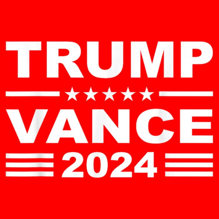Trump Vance 2024 Retro Stripe Trump Jd Vance Flatbill Hat