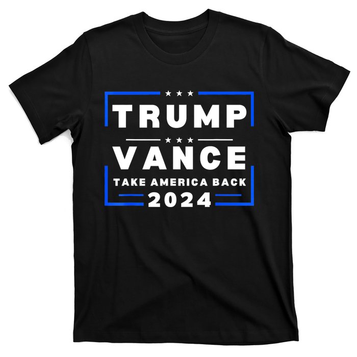 Trump Vance 2024 Donald Trump J.D. Vance Take America Back T-Shirt