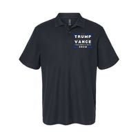 Trump Vance 2024 Donald Trump J.D. Vance Take America Back Softstyle Adult Sport Polo