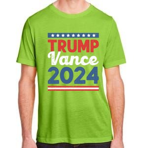 Trump Vance 2024 Donald Trump J.D. Vance For President Adult ChromaSoft Performance T-Shirt