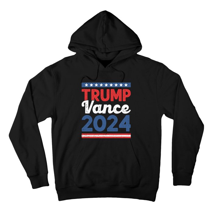 Trump Vance 2024 Donald Trump J.D. Vance For President Hoodie