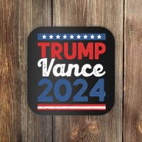 Trump Vance 2024 Donald Trump J.D. Vance For President Coaster