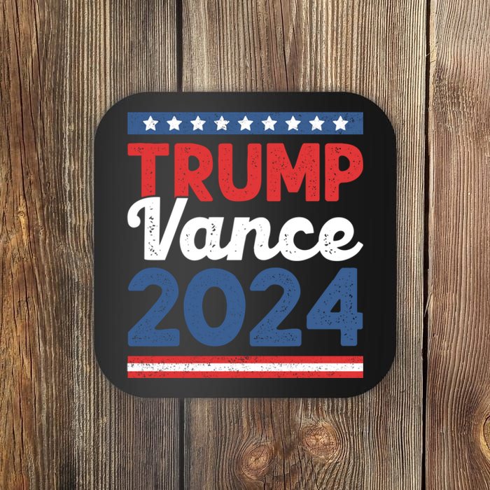 Trump Vance 2024 Donald Trump J.D. Vance For President Coaster