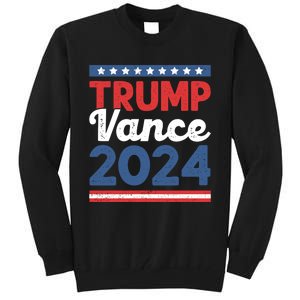 Trump Vance 2024 Donald Trump J.D. Vance For President Tall Sweatshirt