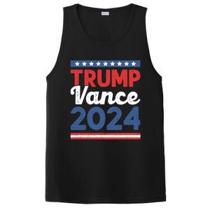 Trump Vance 2024 Donald Trump J.D. Vance For President PosiCharge Competitor Tank