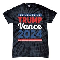 Trump Vance 2024 Donald Trump J.D. Vance For President Tie-Dye T-Shirt