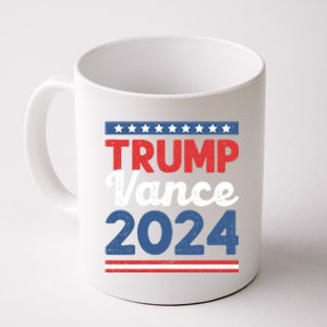 Trump Vance 2024 Donald Trump J.D. Vance For President Coffee Mug