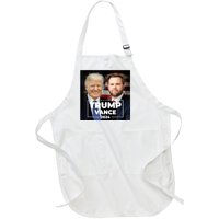 Trump Vance 2024 President Trump Supporter Reelection Full-Length Apron With Pockets