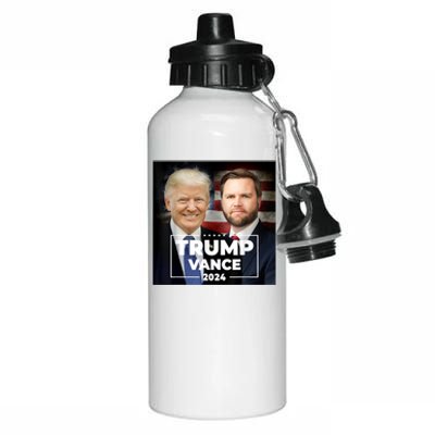 Trump Vance 2024 President Trump Supporter Reelection Aluminum Water Bottle 