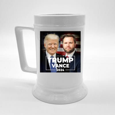 Trump Vance 2024 President Trump Supporter Reelection Beer Stein