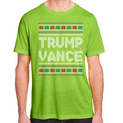 Trump Vance 2024 For President Trump Jd Vance Ugly Christmas Gift Adult ChromaSoft Performance T-Shirt