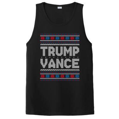 Trump Vance 2024 For President Trump Jd Vance Ugly Christmas Gift PosiCharge Competitor Tank