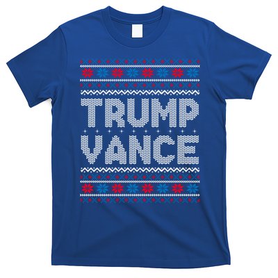 Trump Vance 2024 For President Trump Jd Vance Ugly Christmas Gift T-Shirt