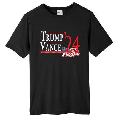 Trump Vance 2024 President Trump Supporter Reelection Tall Fusion ChromaSoft Performance T-Shirt