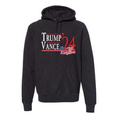 Trump Vance 2024 President Trump Supporter Reelection Premium Hoodie