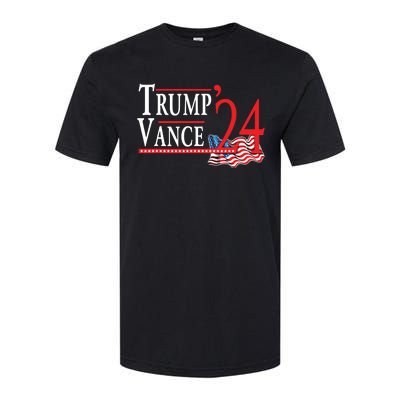 Trump Vance 2024 President Trump Supporter Reelection Softstyle® CVC T-Shirt