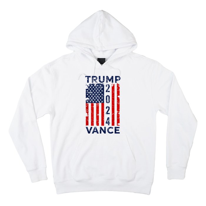 Trump Vance 2024 Us Flag Election President 2024 Hoodie