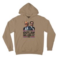 Trump Vance 2024 Outlaw Hillbilly Us Flag Vintage Elections Gift Hoodie