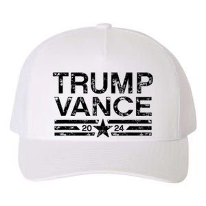 Trump Vance 2024 Retro Stripe Trump Jd Vance Yupoong Adult 5-Panel Trucker Hat