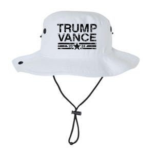 Trump Vance 2024 Retro Stripe Trump Jd Vance Legacy Cool Fit Booney Bucket Hat