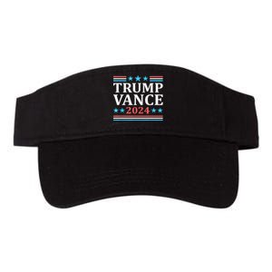 Trump Vance 2024 Us Flag Election President 2024 Valucap Bio-Washed Visor