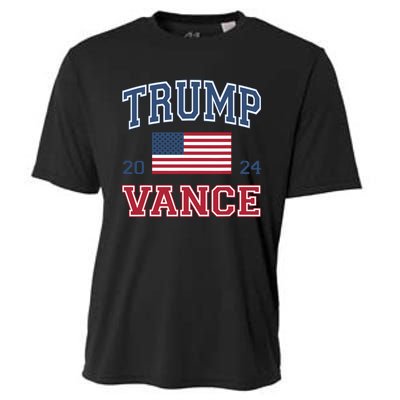 Trump Vance 2024 Donald Trump Jd Vance For President Cooling Performance Crew T-Shirt