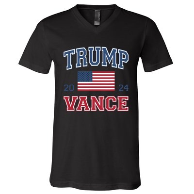 Trump Vance 2024 Donald Trump Jd Vance For President V-Neck T-Shirt