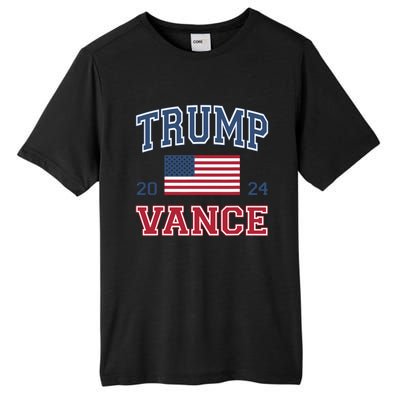 Trump Vance 2024 Donald Trump Jd Vance For President Tall Fusion ChromaSoft Performance T-Shirt