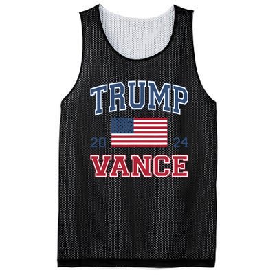 Trump Vance 2024 Donald Trump Jd Vance For President Mesh Reversible Basketball Jersey Tank