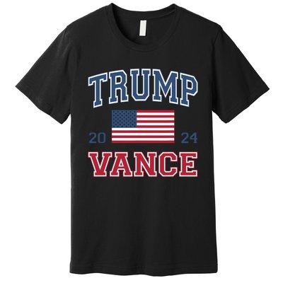 Trump Vance 2024 Donald Trump Jd Vance For President Premium T-Shirt