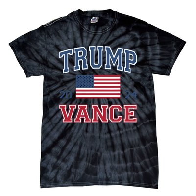 Trump Vance 2024 Donald Trump Jd Vance For President Tie-Dye T-Shirt