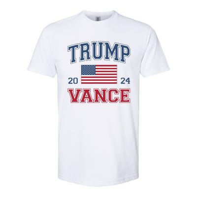 Trump Vance 2024 Donald Trump Jd Vance For President Softstyle CVC T-Shirt