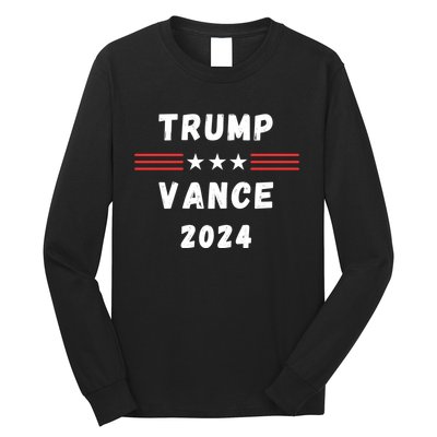 Trump Vance 2024 Vote Trump Vance 24 Im Voting Trump Vance Long Sleeve Shirt