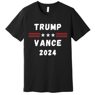 Trump Vance 2024 Vote Trump Vance 24 Im Voting Trump Vance Premium T-Shirt