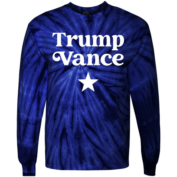 Trump Vance 2024 Tie-Dye Long Sleeve Shirt