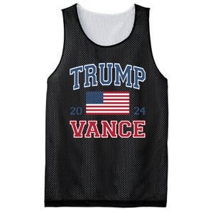 Trump Vance 2024 Donald Trump J.D. Vance For President Mesh Reversible Basketball Jersey Tank