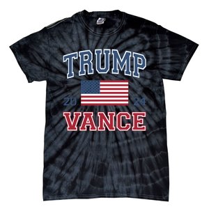 Trump Vance 2024 Donald Trump J.D. Vance For President Tie-Dye T-Shirt