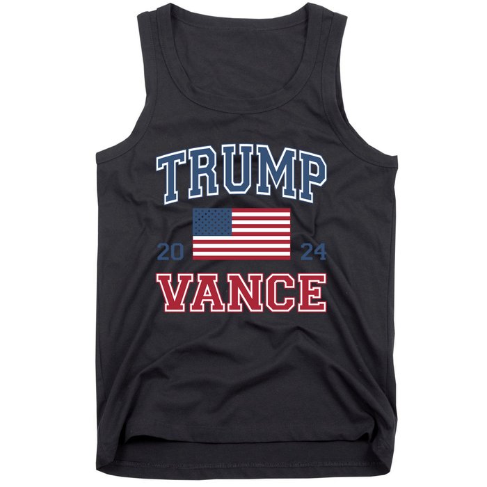 Trump Vance 2024 Donald Trump J.D. Vance For President Tank Top