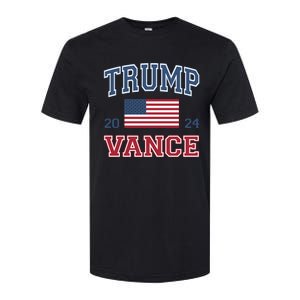 Trump Vance 2024 Donald Trump J.D. Vance For President Softstyle CVC T-Shirt