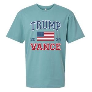 Trump Vance 2024 Donald Trump J.D. Vance For President Sueded Cloud Jersey T-Shirt