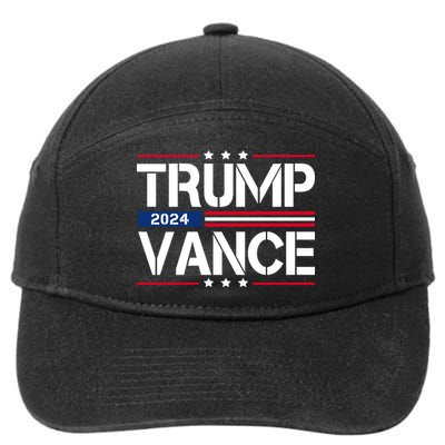 Trump Vance 2024 Usa Election 7-Panel Snapback Hat