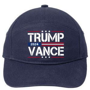 Trump Vance 2024 Usa Election 7-Panel Snapback Hat