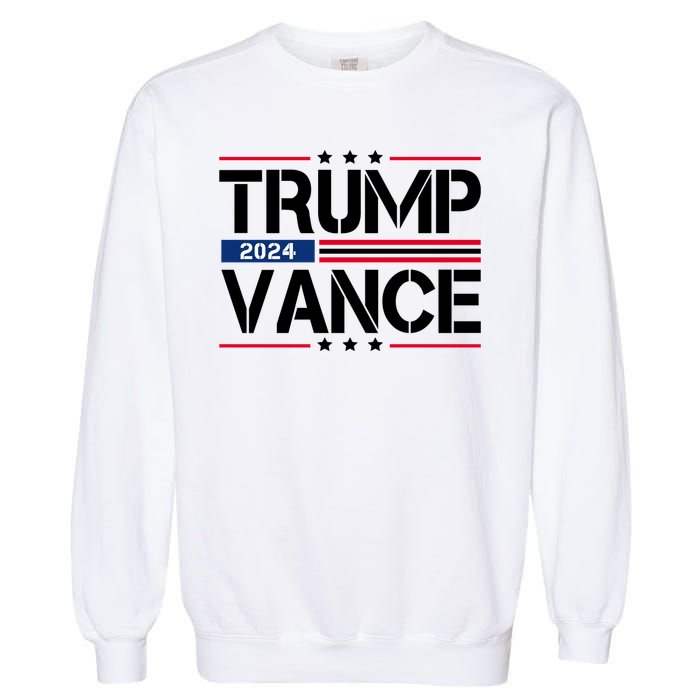 Trump Vance 2024 Usa Election Garment-Dyed Sweatshirt